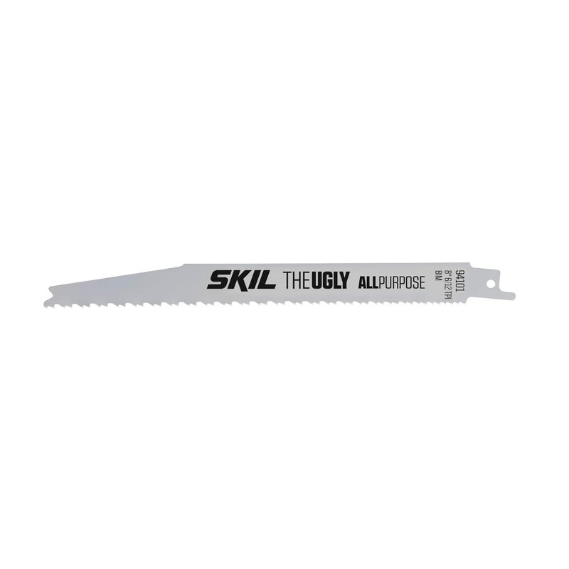 SKIL The Ugly 8" 6/12 TPI All-Purpose Reciprocating Saw Blade for SPT44A-00/9216-01, 5-Pack-94101-5 - Image 2
